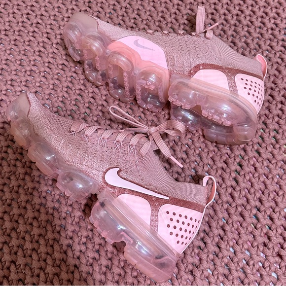 nike vapormax flyknit 2 rust pink